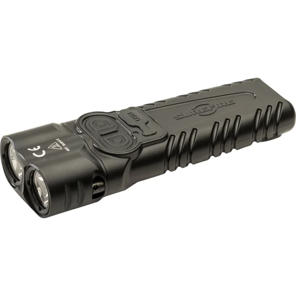 Multi-Output Rechargeable Pocket LED Flashlight With Hybrid Beam - Stiletto Pro II