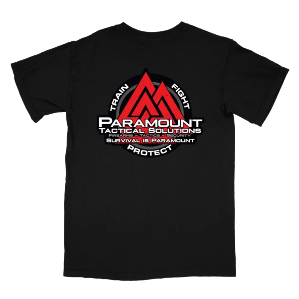 Paramount Tactical Logo Tee - Shirt Back